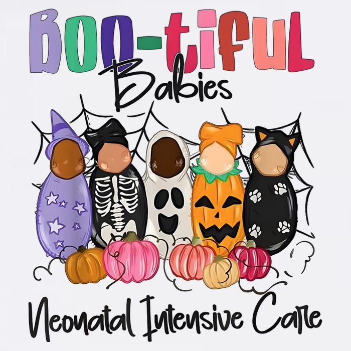 Bootiful Babies Neonatal Intensive Care Unit NICU Halloween Cool Comfort Performance Bucket Hat