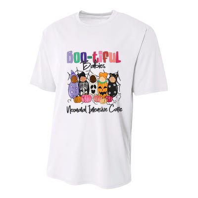 Bootiful Babies Neonatal Intensive Care Unit NICU Halloween Youth Performance Sprint T-Shirt