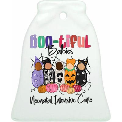 Bootiful Babies Neonatal Intensive Care Unit NICU Halloween Ceramic Bell Ornament