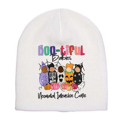 Bootiful Babies Neonatal Intensive Care Unit NICU Halloween Short Acrylic Beanie