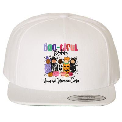 Bootiful Babies Neonatal Intensive Care Unit NICU Halloween Wool Snapback Cap