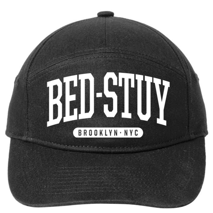 Bedstuy Brooklyn Ny Souvenirs & Gifts Nyc Borough Brooklyn New York Bed Stuy 7-Panel Snapback Hat