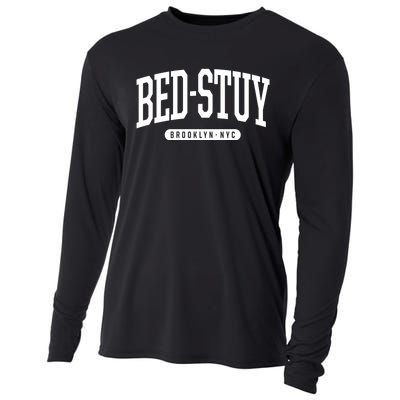 Bedstuy Brooklyn Ny Souvenirs & Gifts Nyc Borough Brooklyn New York Bed Stuy Cooling Performance Long Sleeve Crew