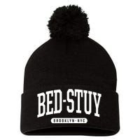 Bedstuy Brooklyn Ny Souvenirs & Gifts Nyc Borough Brooklyn New York Bed Stuy Pom Pom 12in Knit Beanie