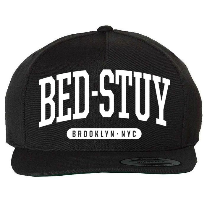 Bedstuy Brooklyn Ny Souvenirs & Gifts Nyc Borough Brooklyn New York Bed Stuy Wool Snapback Cap