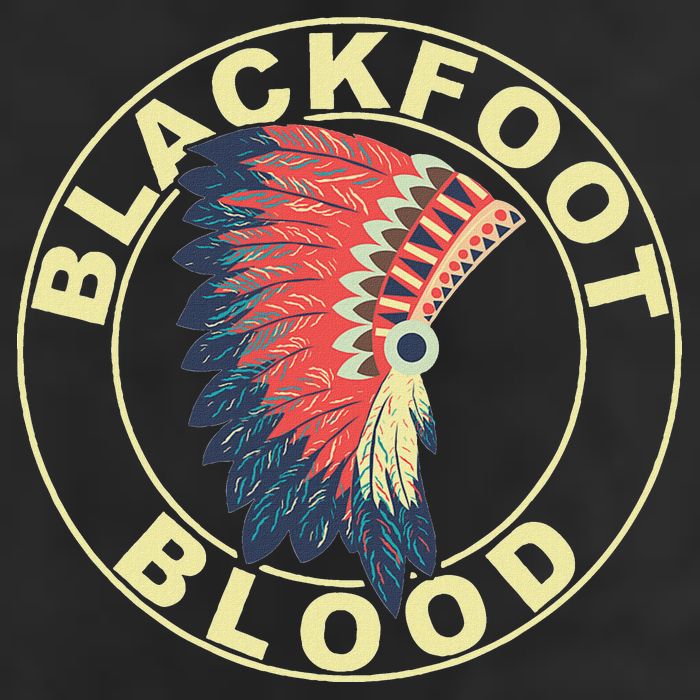 Blackfoot Blood Native American Headdress Blackfoot Tribe Cool Comfort Performance Bucket Hat