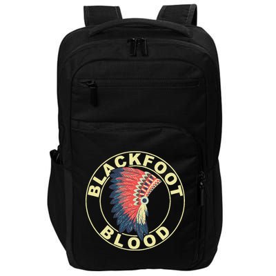 Blackfoot Blood Native American Headdress Blackfoot Tribe Impact Tech Backpack