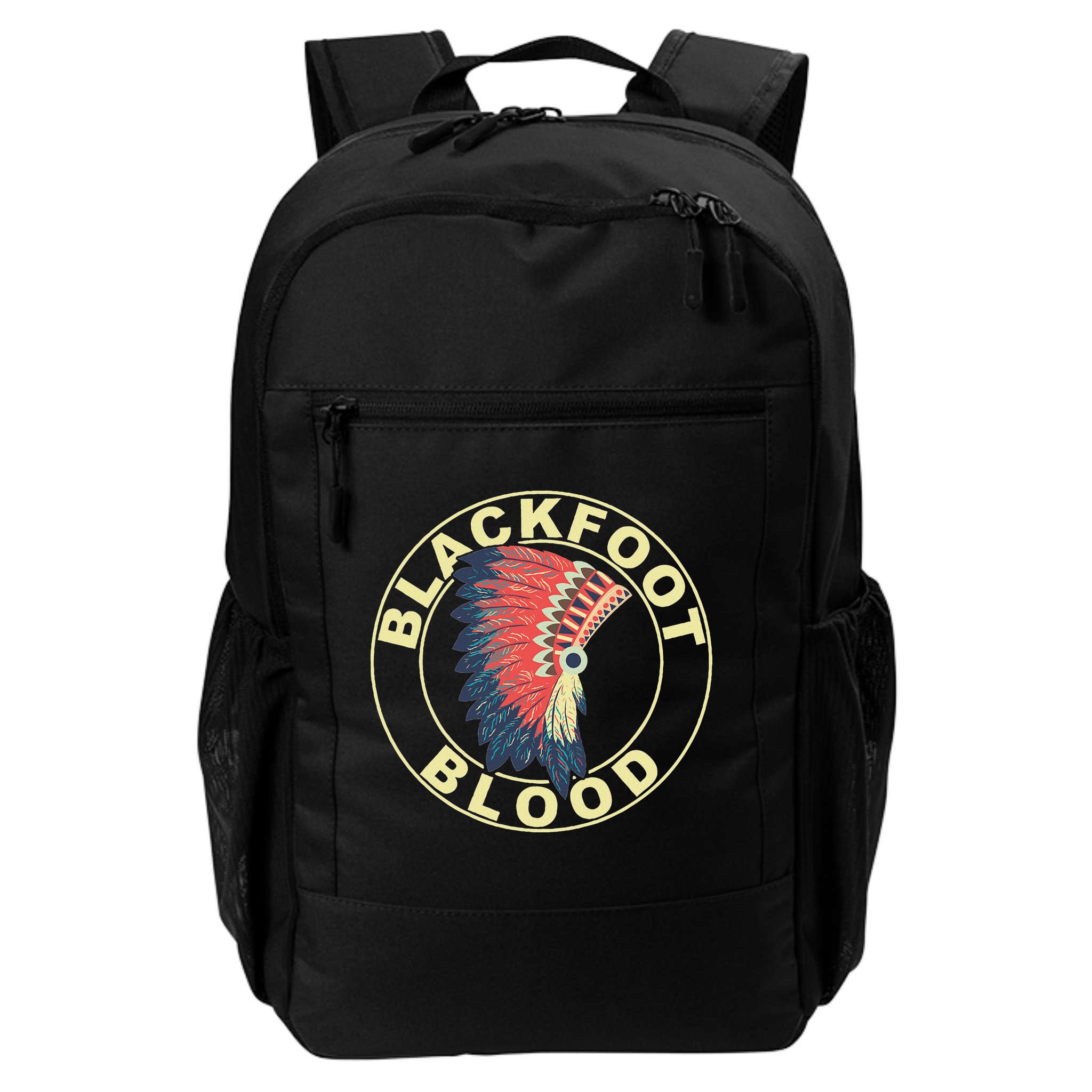 Blackfoot Blood Native American Headdress Blackfoot Tribe Backpack