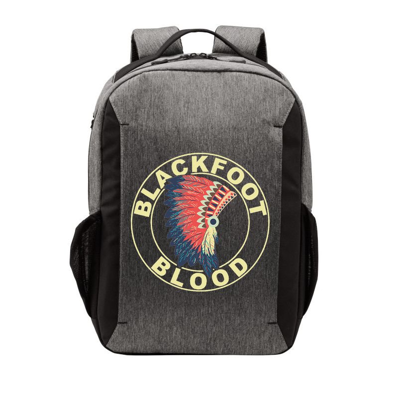 Blackfoot Blood Native American Headdress Blackfoot Tribe Vector Backpack