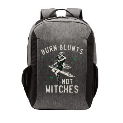 Burn Blunts Not Witches Funny Marijuana Weed Smoker Stoner Vector Backpack