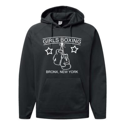 Boxing Bronx Ny Rachel Costume Performance Fleece Hoodie