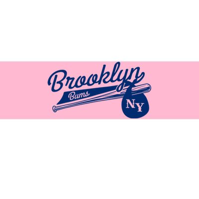 Brooklyn Bums New York Baseball Bumper Sticker