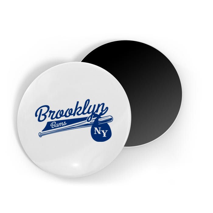 Brooklyn Bums New York Baseball Magnet