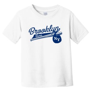 Brooklyn Bums New York Baseball Toddler T-Shirt