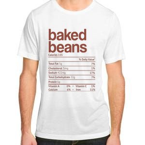 Baked Beans Nutrition Fact Funny Thanksgiving Christmas  Adult ChromaSoft Performance T-Shirt