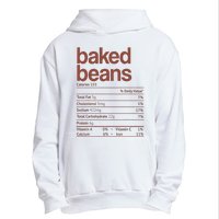 Baked Beans Nutrition Fact Funny Thanksgiving Christmas  Urban Pullover Hoodie