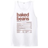 Baked Beans Nutrition Fact Funny Thanksgiving Christmas  PosiCharge Competitor Tank