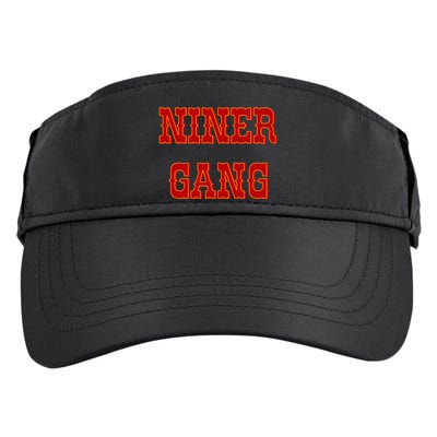 Bang Bang Niner Gang Adult Drive Performance Visor