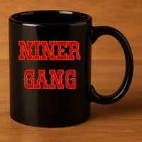 Bang Bang Niner Gang 11oz C Handle Ceramic Mug