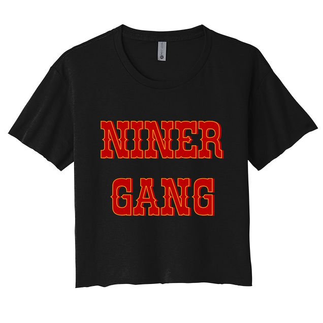 Bang Bang Niner Gang Crop Top