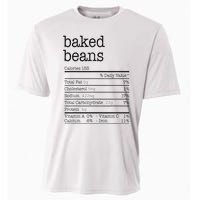 Baked Beans Nutrition Facts Funny Thanksgiving Christmas  Cooling Performance Crew T-Shirt