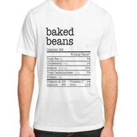 Baked Beans Nutrition Facts Funny Thanksgiving Christmas  Adult ChromaSoft Performance T-Shirt