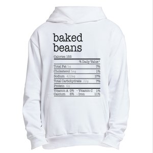 Baked Beans Nutrition Facts Funny Thanksgiving Christmas  Urban Pullover Hoodie