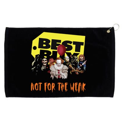 Best Buy Not For The Weak Funny Halloween Grommeted Golf Towel