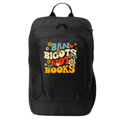 Ban Bigots Not Books City Backpack