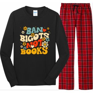 Ban Bigots Not Books Long Sleeve Pajama Set