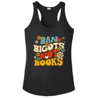 Ban Bigots Not Books Ladies PosiCharge Competitor Racerback Tank