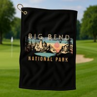 Big Bend National Park Golf Towel