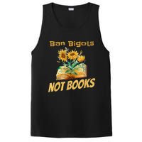 Ban Bigots Not Books | Bookish | Reading Banned Books Retro PosiCharge Competitor Tank