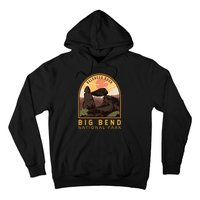 Big Bend National Park Balanced Rock Vintage Emblem Hoodie