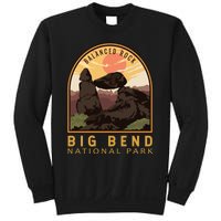 Big Bend National Park Balanced Rock Vintage Emblem Sweatshirt