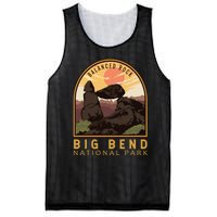 Big Bend National Park Balanced Rock Vintage Emblem Mesh Reversible Basketball Jersey Tank