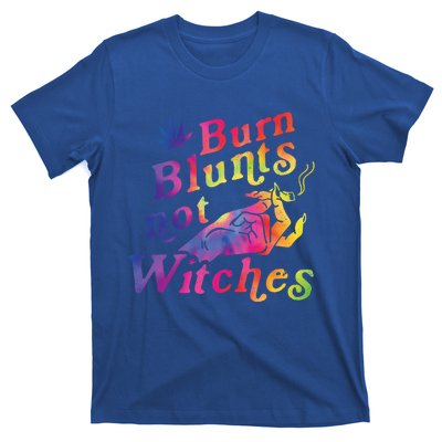 Burn Blunts Not Witches Weed Funny Gift T-Shirt