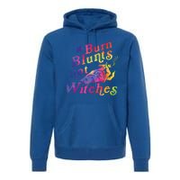 Burn Blunts Not Witches Weed Funny Gift Premium Hoodie