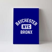 Baychester Bronx Nyc Gym Style Distressed White Print Meaningful Gift Canvas