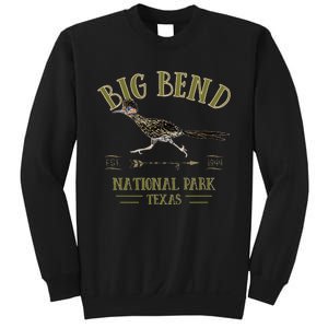 Big Bend National Park Roadrunner Np Texas Tourist Souvenir Sweatshirt