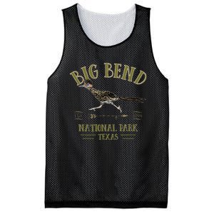 Big Bend National Park Roadrunner Np Texas Tourist Souvenir Mesh Reversible Basketball Jersey Tank