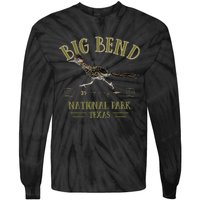 Big Bend National Park Roadrunner Np Texas Tourist Souvenir Tie-Dye Long Sleeve Shirt