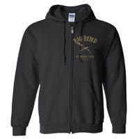 Big Bend National Park Roadrunner Np Texas Tourist Souvenir Full Zip Hoodie