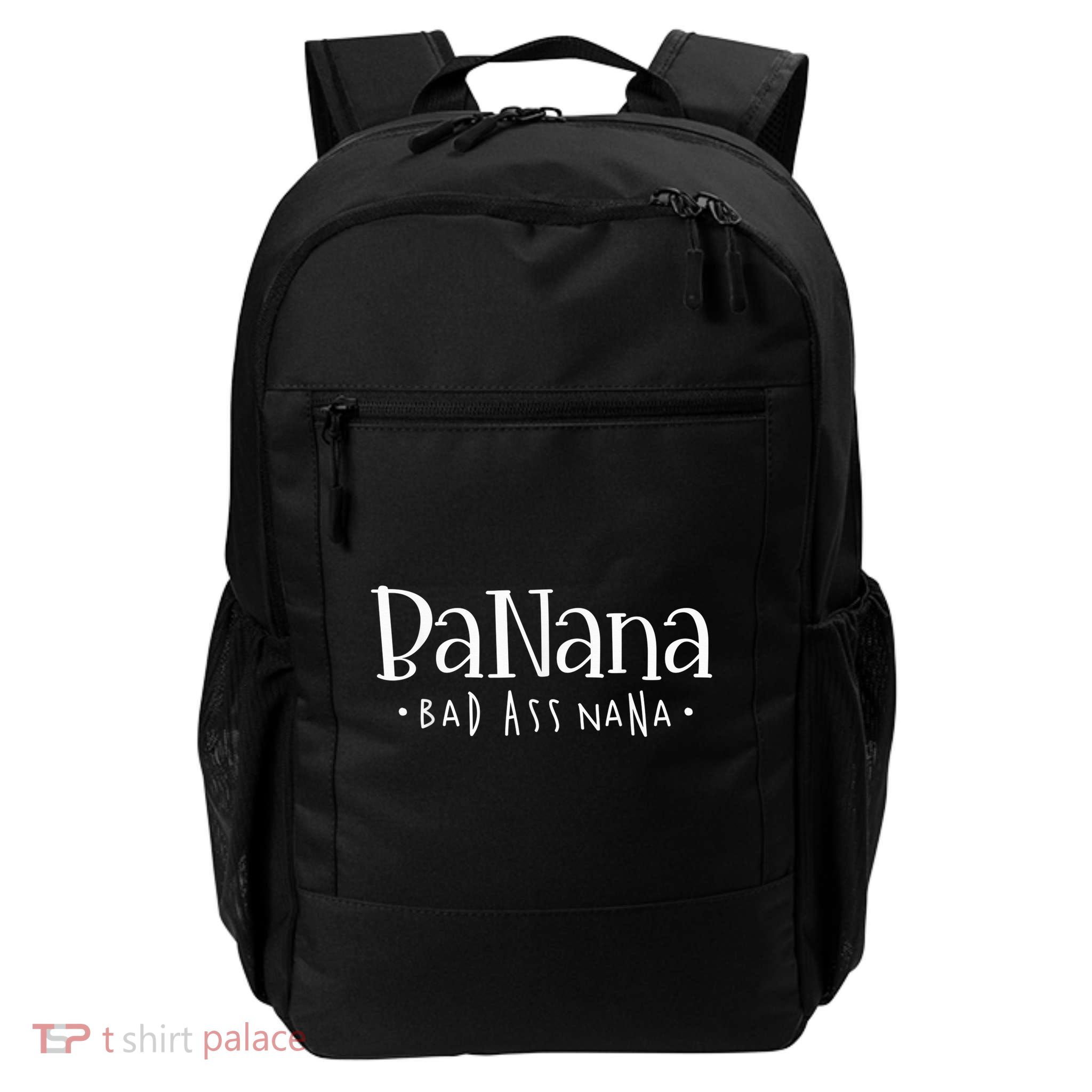 Banana Badass Nana Grammy Grandma Graphic Tee Gift, Mother's Day Daily Commute Backpack