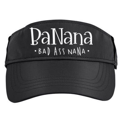 Banana Badass Nana Grammy Grandma Graphic Tee Gift, Mother's Day Adult Drive Performance Visor