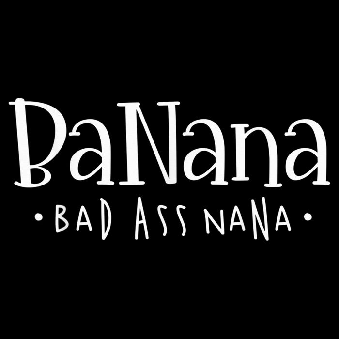 Banana Badass Nana Grammy Grandma Graphic Tee Gift, Mother's Day Flat Bill Trucker Hat