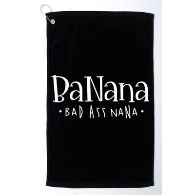 Banana Badass Nana Grammy Grandma Graphic Tee Gift, Mother's Day Golf Towel
