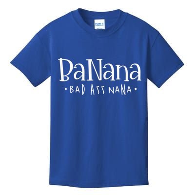 Banana Badass Nana Grammy Grandma Graphic Tee Gift, Mother's Day Kids T-Shirt