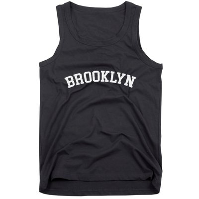 Brooklyn Borough New York College Letters Tank Top