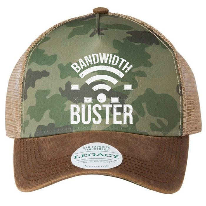 Bandwidth Buster Network Admin Legacy Tie Dye Trucker Hat